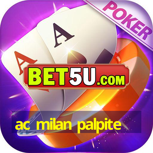 ac milan palpite